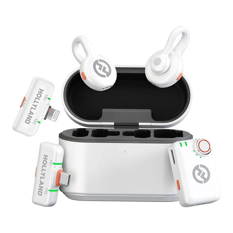 Hollyland LARK M2S Ultimate Combo Wireless Microphone – White