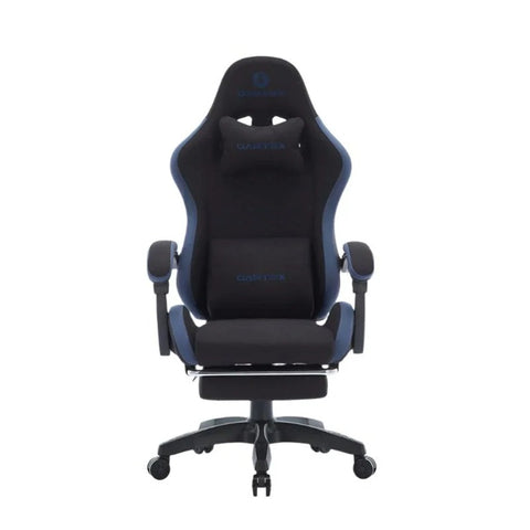 Oartex Model LD035 Fiber Gaming Chair - Black & Blue (Installation not included)