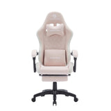 Oartex LD035 Fiber Gaming Chair - Pink & White