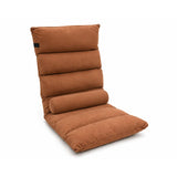 Adjustable 5-Position Folding Floor Chair with Lumbar Support Pillow