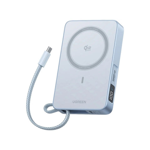 UGREEN MagFlow Magnetic Wireless Power Bank 10000mAh 25W Qi2