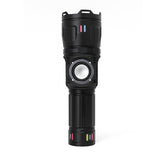 Multifunctional LED Emergency Flashlight with Built-in Bluetooth Speaker, 2000LM Bright Torch, 5400mAh Rechargeable Battery & Waterproof Design