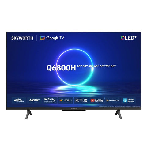 Skyworth 75-Inch QLED UHD 4K Android Smart TV