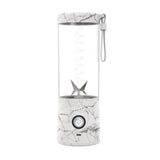 Blendjet V2 Portable Blender 16oz, Smoothie Maker, Fruit Blender, BPA-Free, 475ml, Sports Bottle, USB-C Rechargeable - White Marble