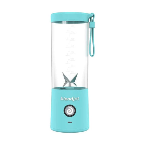 Blendjet V2 Portable Blender 16oz, Smoothie Maker, Fruit Blender, BPA-Free, 475ml, Sports Bottle, USB-C Rechargeable - Sky Blue