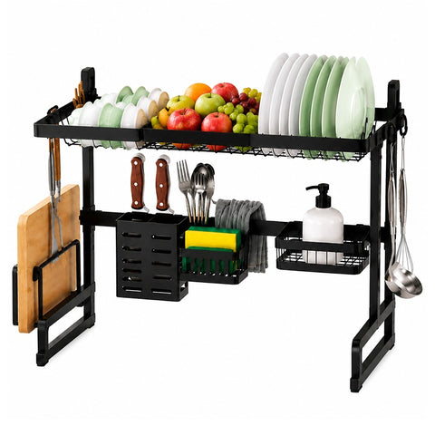 85CM Multifunctional Over Sink Dish Drying Rack