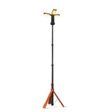 Porodo Lifestyle 9000mAh Work Lantern Foldable Multi-Mode LED Light with Tripod Base & Hook - Orange