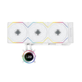 LIAN LI Hydro-Shift II LCD-C 360TL Liquid CPU Cooler with TL Wireless Fans, 2.1" IPS LCD Screen - White