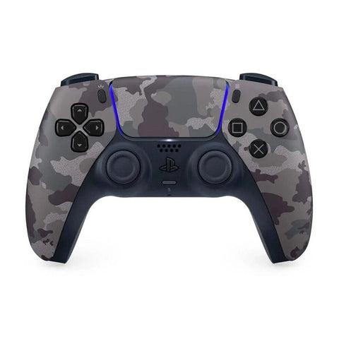 PS5 DualSense Wireless Controller - Gray Camouflage