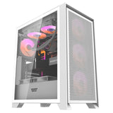 DarkFlash DRX70 MESH ATX Mid Tower Gaming Case - White