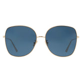 Dior Blue Butterfly Ladies Sunglasses