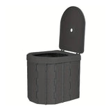 Portable Foldable Toilet Bucket & Trash Can for Outdoor & Camping