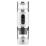 Lepresso 4 in 1 Portable Coffee Machine with Milk Frother - White