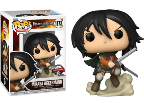 Pop! Animation: AOT- Mikasa Ackermann (Exc)