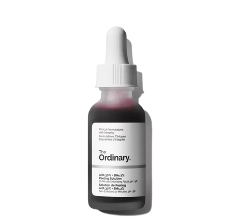 The Ordinary AHA 30% + BHA 2% Peeling Solution – Powerful Exfoliating Peel for Radiant, Smooth Skin