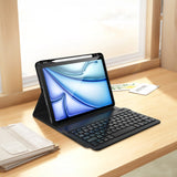 WiWU 3-in-1 iPad Keyboard Case with Pencil – Arabic + English, iPad 11" 2025 (A16) & iPad 10.9" 2022