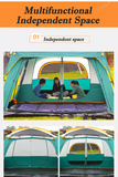 Foldable Family Camping Tent with Carry Bag – 8–10 Persons