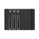 WiWU Wi-UA006 45W GaN Universal Plug Adapter with 3 USB-C and 2 USB-A Ports