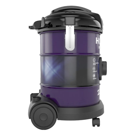 Hoover HT85-T3-ME, Power Pro Drum Vacuum Cleaner 2300W, 22L Capacity with Anti-Bacterial Bag