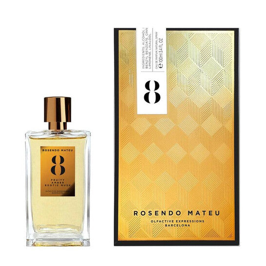 ROSENDO MATEU NO.8 FRUITY, AMBER, EXOTIC MUSK-UNISEX-EDP-100ML ROSENDO MATEU NO.8 FRUITY, AMBER, EXOTIC MUSK-UNISEX-EDP-100ML