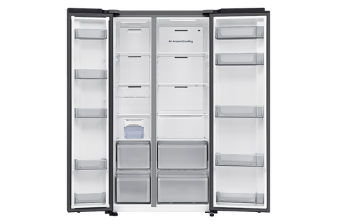 Samsung Refrigerator SBS 650L , 23 CFT - Black Doi