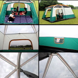 Foldable Family Camping Tent with Carry Bag – 8–10 Persons