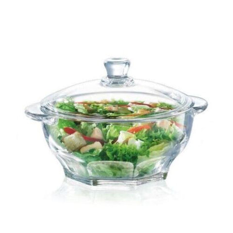 Luminarc Granity Bowl With Lid 2.5 Ltr