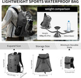 Naturehike Far Mountain Lightweight Shoulder Waterproof Bag - Graphite Black (25L)