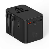 WiWU Wi-UA006 45W GaN Universal Plug Adapter with 3 USB-C and 2 USB-A Ports