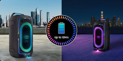 Samsung, Sound Tower 160W Portable Party Speaker with Lights, IPX4 & Bluetooth, MX-ST40F/ZN