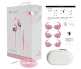 Sades 10643, Gaming Earphones Wings 20 - Pink