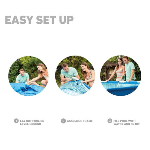INTEX METAL FRAME POOL SET 457x122CM