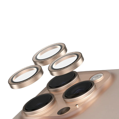 PanzerGlass® SAFE95895, Camera Lens Protector Glitter Gold iPhone 16 Pro | 16 Pro Max