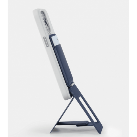 MOFT MS027W-1-ME-NVBU Snap-On iPhone Stand & Wallet