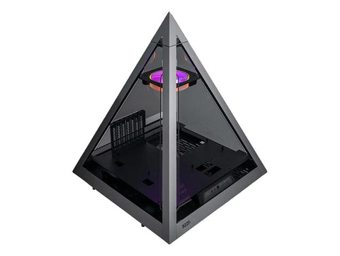 AZZA Pyramid Innovative With RGB Fan - PC Case - Black