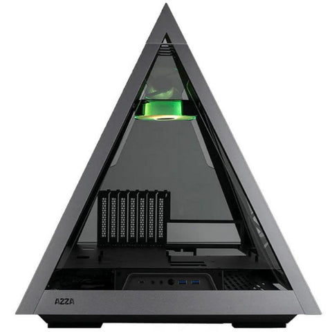 AZZA Pyramid Innovative With RGB Fan - PC Case - Black