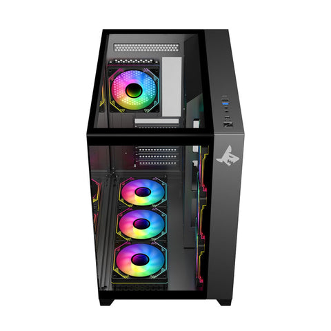 تجميعة كمبيوتر ألعاب قيمنق (Intel Core i7-14700F, RTX 5060 8GB) – رام 16 جيجابايت DDR5، هارد 1 تيرا بايت NVMe SSD، مع نظام Windows 11 Pro