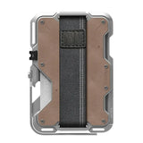AULUMU G03 Multi-Tool Magnetic Metal Wallet Leather Cover - Genuine Leather