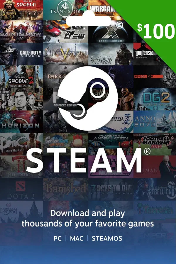 Steam 100$ USA Store Steam 100$ USA Store