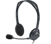 Logitech H111 Stereo Headset - Single Jack