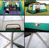 Foldable Family Camping Tent with Carry Bag – 8–10 Persons