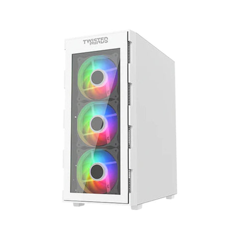 Setup Bundle:Pc Core i5-12400F,RTX 5060,16GB Sades Monitor 24",FHD,200Hz,0.5ms,HDMI 2.1,VA, Gaming Table 120*60*75cm with RGB Light with Gamax Gaming Chair Model 1-LT001L (White)