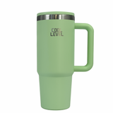 Cool Level, Steel Mug With External Straw, 900ml