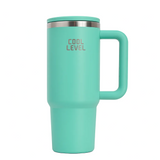 Cool Level, Steel Mug With External Straw, 900ml