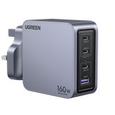 UGREEN Nexode Pro 160W 4-Port GaN Fast Charger Set UK25878