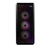 XPG Defender Pro E-ATX Mid-Tower Chassis Gaming PC Case Mesh front panel, 3 ARGB fans - Black