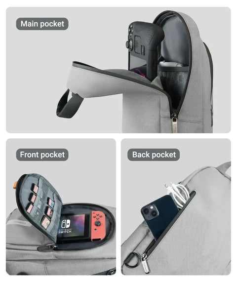 Syntech Carrying Bag for Handheld Gaming Consoles - Grey