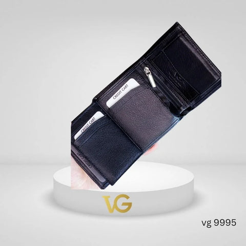 Verna Ghabana Dormond Black Genuine Leather Wallet