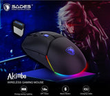 SADES AKIMBO WIRELESS GAMING MOUSE S-18