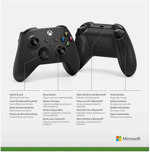 Xbox Core Controller series S|X - Carbon Black